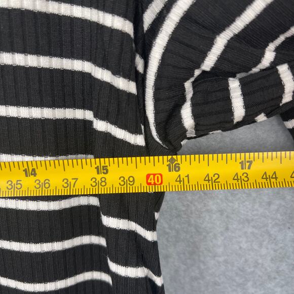 L4015 Time and Tru Maternity Striped Dress Size Large (12-14) - Picture 6 of 7